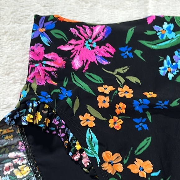 Skinny Dippers Baby Kiss Daisy Duke High-Waist Bikini Bottom size Small NEW NWT - Picture 14 of 15